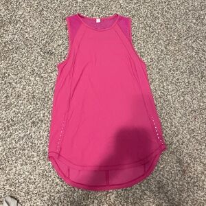 Pink Lululemon Tank